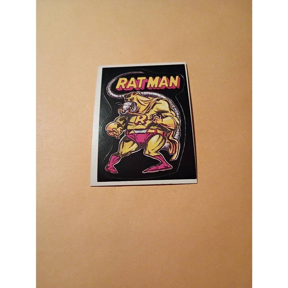 1983 General Mills Zero Heroes Trading Card Sticker Card Vintage #7